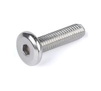 10 pièces par lot de vis à six pans creux à tête plate large en acier inoxydable 304 M3, M4, M5, M6, M8, vis for meubles, connecteurs et boulons d'assemblage(20mm x10pcs,M5)