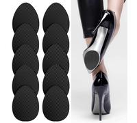 10 Pièces Patins Antidérapants Chaussures, Patin Anti Bruit Chaussures Talon, Protecteur de Semelle de Chaussures, Semelles Auto-Adhésives Extérieure Chaussure pour Femmes Et Hommes (Noir 2 Paires)