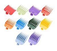 10 Pièces Peignes de Guidage de Tondeuse à Cheveux, Guide Ensemble Peigne, Peignes de Guidage pour Accessoires de Tondeuse de Rechange