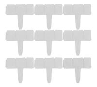 10 Pièces Petite Clôture de Jardin PVC Blanche Décorative | Bordure Extérieure en Pvc, Réutilisable et Simple à Installer, Séparation pour Jardin et Animal
