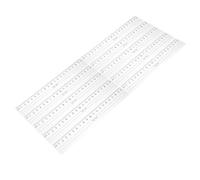 10 Pièces Petite Règle de Mesure en Plastique, Grands Chiffres | Marquages Centimétriques Contrastés, Bord Ondulé et Bords Arrondis, pour Feuilles, Dessins, Cours et Projets Mathématiques