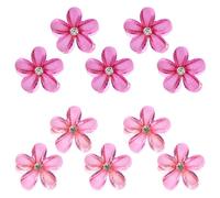 10 Pièces Petites Pinces à Cheveux Fleur Cinq Pétales