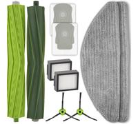 (10 pièces) Pièces de rechange pour aspirateurs robots iRobot Roomba Combo i5+, Combo i5, Combo j5, Combo j5+, 2 brosse à rouleau, 2 Sacs à poussière, 2 Filtres HEPA, 2 Brosse latérale, 2 Serpillères
