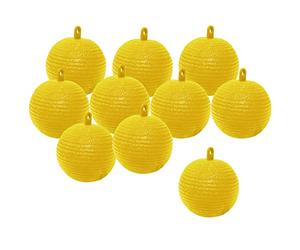 10 Pièces Pièges à Insectes, Attrape Mouche Collant, Ecologic Fly Trap Mouche, Anti Moucherons Interieur, Piege a Guepes Exterieur, Piege a Mouche pour Blanc Feuille de Mouches & Les Pucerons Sticky