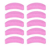 10 Pièces Pierre à Aiguiser Rose Tronçonneuse Affûteuse Pierre à Aiguiser de Remplacement pour Affûteur de Dents de Tronçonneuse