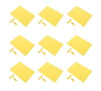 10 Pièces Pince à Panneau Réutilisable Porte-étiquette Pvc