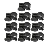 10 Pièces Pinces de Support en Métal ABS Noir pour Artistes | Installation Rapide, Compatible Chevalets Portables à Trois Pieds, Rangement Portable Pratique