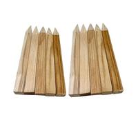 10 pièces piquets en bois d'arpentage 11.6 pouces moyeux en bois dur pin crayon aiguisé limite for les Pipelines d'arpentage de Construction ou Utilit
