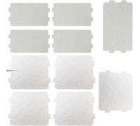 10 Pièces Plaque Mica Micro Ondes Plaque Mica Plaque Micro Onde Mica Universelle Pour Guide D¿Ondes De Micro-Ondes (115 * 165Mm+118 * 10Mm)[Z191]