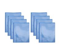 10 Pièces Pochette de Classement A4 en PP à Deux Poches pour Devoirs | Face Avant Transparente, Format Plat Bleu, Rangement Rapide des Documents, Aide les Garçons et Filles à Organiser Plusieurs
