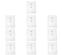 10 Pièces Pochette de Rangement A6 en Pp, Dossier Transparent | Organisation de Fichiers, Cartes et Bons, Usage Maison ou École, Style Simple et Élégant