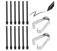 10 Pièces Pointes Stylet Remplacement Compatibles avec Remarkable 1/2/Boox/Kindle Scribe/Wacom, éCriture Fluide, Pas de Rayures, Antidérapante, Silencieuse, avec Outil de Démontage des Pointes