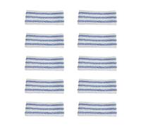 10 pièces Polti vadrouille chiffons de nettoyage for 3.0 tampons nettoyants adaptés Vaporetto Kit/Vaporflexi