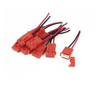 10 pièces porte-fusible en ligne de lame ATC de voiture à revêtement rouge Câblage de protection