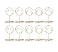 10 Pièces Porte Nom Table, Porte Photo Pince, Porte Numéros De Table, Porte Noms Supports De Numéro De Table Porte Photo, Porte Cartes De Table Pour Mariages