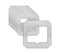 10 Pièces pour Ecovacs Winbot Mini Serpillère Rechange Kit, Microfibre Lingette Robot Lave Vitre pour Ecovacs Winbot Mini, W-CC02-0012 Chiffon de Nettoyage, pour Vitre Nettoyage