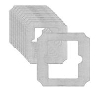 10 Pièces pour Ecovacs Winbot Mini Serpillère Rechange Kit, Microfibre Lingettes Lavables de Nettoyage pour Robot Lave Vitre Automatique, Chiffons de Nettoyage Vitre Haute Absorption