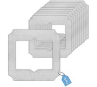 10 Pièces pour Ecovacs Winbot Mini Serpillère Rechange, Microfibre Lingette Robot Lave Vitre pour Ecovacs Winbot Mini, W-CC02-0012