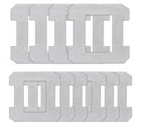 10 Pièces pour Ecovacs Winbot W1 / W1 Pro / W2 / W2 Omni Serpillère Rechange Kit, pour Ecovacs Winbot Microfibre Lingette Robot Lave Vitre，pour Nettoyage Vitre Remplacement