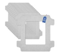 10 Pièces pour Ecovacs Winbot W2S/W2S Omni Tampons de Chiffon Nettoyage Kit, Window Cleaning Robot Chiffons en Mmicrofibre Lavables, pour Nettoyer Efficacement les Poussière, Taches