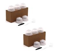 10 Pièces pour Nestle RéUtilisable pour Café Capsule Filtre Tasse Rechargeable Filtre Panier Bouchons Cuillère RéUtilisable Brosse-1