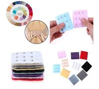 10 pièces pour sous-vêtements boucle rallongée ceinture rallongée soutien-gorge extensions 3 crochets accessoires d'extension