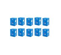 10 Pièces pour V6 PT100 Bloc Chauffant Housse en Silicone pour Imprimantes 3D - Rétention et Protection de la Chaleur Améliorées B