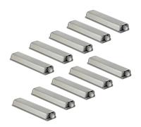 10 Pièces Poussoir Porte Placard - Push to Open - Plastique - Ouverture Facile Sans Poignée - Pour Portes d’Armoire, Meubles, Tiroirs, Vitrines