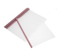 10 Pièces Présent Rentrée Organiseur de Dossiers Transparents A4 | Chemise à Documents Légère, Classement Pratique, pour Élèves et Enseignants, Bureau Pte Documents Transparent