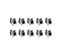 10 Pièces Prise de Châssis Ethernet Rj45 NE8FDP Connecteur Ethernet Pass-Through IP65 Étanche B