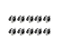 10 Pièces Prise de Châssis Ethernet Rj45 NE8FDP Connecteur Ethernet Pass-Through IP65 Étanche D