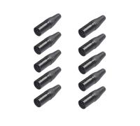 10 Pièces Prise XLR 5 Broches DIY pour le Soudage de Divers Câbles Audio, Câbles de Microphone, Câbles Dmx XLR 5 Broches Mâle