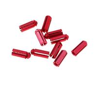 10 Pièces Protecteur de Vol de Fléchettes Sauveur D'Aile Aluminium Réutilisable et Portable Convient pour Initiation Amis, Rouge, comme décrit