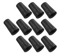 10 Pièces Protecteur en Caoutchouc Embouts pour bâtons de Marche Nordique Trekking Protecteurs pour Asphalte Tampon pour Bâtons de Trekking