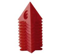 10 Pièces Pyramide Triangle Pulvérisations Revêtement En Poudre Bois Pieds Plastique Conique Menuisier Peinture Accessoires Outil D'amélioration De L'habitat