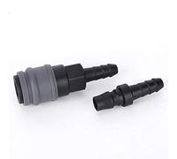 10 pièces raccord de tuyau d'air raccord rapide coupleur en acier en plastique connecteur rapide C Type SH PH pneumatique pour tuyau d'air 8/10/12 mm(10mm（30）)