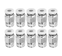 10 Pièces Raccords Pneumatiques Droits Filetage M10 Accessoires D'Imprimante 3D PC4 01 pour Imprimante 3D