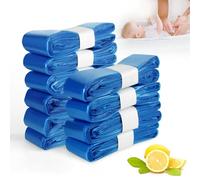 10 Pièces Recharge Poubelle a Couche 4.5m Sac Poubelle Couche Bebe Grande Capacité Compatible avec Tommee Tippee pour poubelle, Recharge Sac Poubelle Compatible et Tous types de poubelles à couches