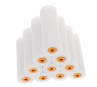 10 Pièces Recharge Rouleau à Peinture en Mousse 4 Pouces, Mini