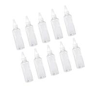 10 pièces récipient de Distributeur de Peinture de Bouteille de Peinture à Haute Transparence pour mélanger des peintures de modèle avec des échelles claires et précises