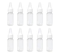 10 pièces récipient de Distributeur de Peinture de Bouteille de Peinture à Haute Transparence pour mélanger des peintures de modèle avec des échelles claires et précises
