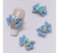 10 Pièces Résine Nail Art Artisanat Breloques Mélangé Brillant Gemmes Pendentif Manucure Bijoux Diamants Ongles Bijoux Accessoires