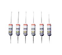 10 pièces résistance enroulée par fil 1W 0.1R 0.22R 0.33R 0.47R résistance de fusible résistance enroulée par fil (Size : 0.1R)
