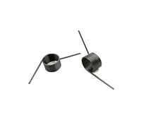 10 pièces ressort en V 1.0mm diamètre du fil ressort de torsion diamètre extérieur 5-12mm 180/120/90/60 degrés ressort de torsion