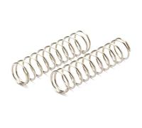 10 Pièces Ressorts de compression Acier inoxydable 1.5mm Fil Diamètre 24mm OD 100mm Longueur, ressorts hélicoïdaux allongés en argent