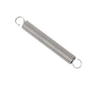 10 pièces ressorts de traction à crochets en acier inoxydable, 0,8x10x35mm | Diamètre du fil 0.8mm, diamètre extérieur 10mm, longueur libre 35mm