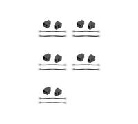10 Pièces RJ11 Répartiteur de Câble Téléphonique 15 cm Câble 6P4C 2 Adaptateur Répartiteur de Câble Téléphonique