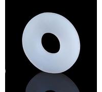 JWOO 10 pièces Rondelles Plates en Silicone, Rondelles Plates en Silicone de qualité Alimentaire M2 M3 M4 M5 M6 M8 M10 M12, Rondelles en Silicone OD4 16 28 40 mm(8x12x2mm)