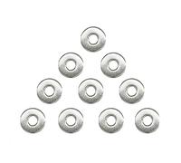 10 Pièces Rondelles Plates M10 x 30mm en Acier Inoxydable Réparation à Grand Diamètre Extérieur Rondelles Plaines et Plates pour Vis et Boulons