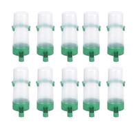 10 pièces Rondes en Plastique Oiseaux Ferme bétail Alimentation Automatique Bouteille d'eau Potable conteneur